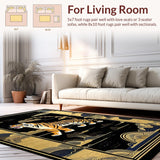 Artful Abstract Wildlife Representation(Gold)