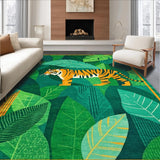 Dynamic Teal and Orange Fusion(Green)