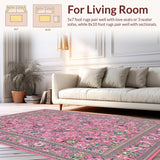 Whimsical Pink Green Floral Fusion(Pink)