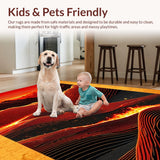 Funky Bright Red Design(Red)