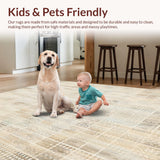 Beige Indoor Entryway Non Slip Absorbent Doormat(Beige)