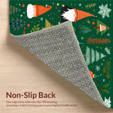 Whimsical Gnome Motif in Green(Green)