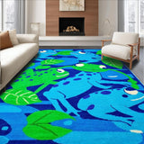 Cute Frog Graphic Decor Style(Blue)