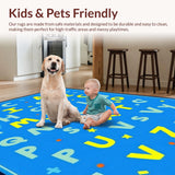 Colorful Playful ABC Motif(Blue)