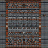 Ultra Soft Area Rug, Non Slip, Stain Resistant, Washable Area Rugs for Living Room, Bedroom, Chic Tiled Patterned Minimalism(Black)