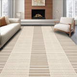 Contemporary Minimalist Lattice Motif(Beige)