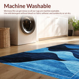 Modern Vibrant Linear Flow(Blue)