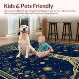 Elegant Viking Mythology Motif(Blue)