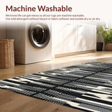 Dynamic Contemporary Zebra Artistry(Black)