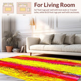 Striking Colorful Fluid Composition(Red)