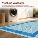 Elegant Blue Curved Ornamentation(Blue)