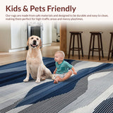 Chic Minimalist Swirling Motif(Blue)