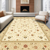 Vintage Earthy Trellis Motif(Beige)