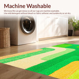 Enchanting Circular Plush Aesthetic(Green)