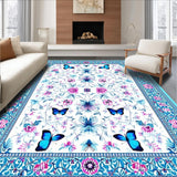 Enchanting Floral Butterfly Fusion(White)