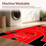Contemporary Athletic Print Design(Red)
