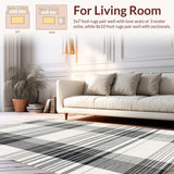 Chic Blue Toned Camping Fabric(Black)