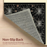 Eerie Monochrome Web Motif(Black)