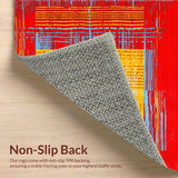 Chic Fluid Wave Artwork(Red)