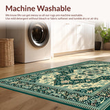 Vintage Earthy Geometric Motif(Blue)