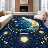 Celestial Themed Cosmic Motif(Blue)