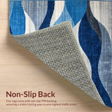 Vibrant Transitional Patterned Elegance(Blue)