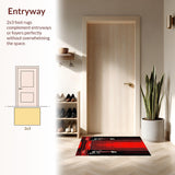 Eclectic Contemporary Music Motif(Red)