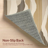 Ultra Soft Area Rug, Non Slip, Stain Resistant, Washable Area Rugs for Living Room, Bedroom, Trendy Natural Fiber Elegance(Beige)
