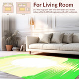 Contemporary Playful Circular Motif(Green)