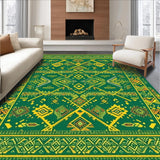 Striking Lattice Leaf Arrangement(Green)