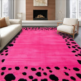 Playful Fluffy Leopard Texture(Pink)