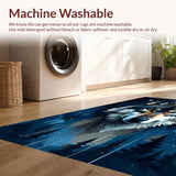 Elegant Nature Inspired Moonlit Scene(Blue)