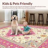 Chic Gold Trimmed Medallion Design(Ivory)