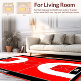 Energetic Red and Black Composition(Red)