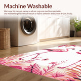 Elegant Modernist Flamingo Illustration(Pink)