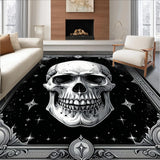 Eerie Black Witchcraft Motif(White)