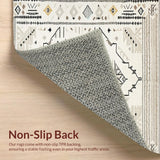 Cozy Fringe Topped Woven Motif(Beige)