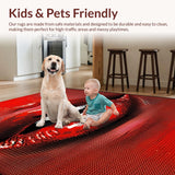 Funky Graphic Artful Splash(Red)