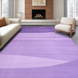 Ultra Soft Area Rug, Non Slip, Stain Resistant, Washable Area Rugs for Living Room, Bedroom, Elegant Shaggy Contemporary Look(Purple)