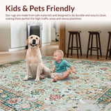 Bright Green Whimsical Blossom Style(Ivory)