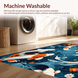 Elegant Japanese Water Scene(White)