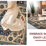 Bold Southwestern Geometric Fusion(Beige)