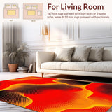 Fiery Abstract Lava Aesthetic(Red)