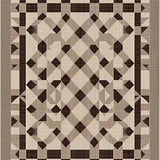 Chic Abstract Lattice Aesthetic(Beige)