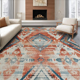 Luxurious Medallion Print Fusion(Red)