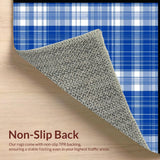 Cozy Gingham Patterned Delight(Blue)