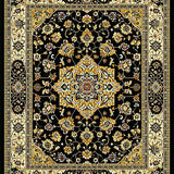 Luxurious Vintage Oriental Tapestry(Black)