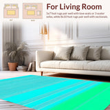 Lively Artistic Beachside Impression(Blue)