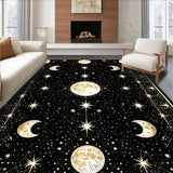 Ethereal Moonlit Geometric Allure(Black)