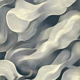 Graphic Zephyr Striped Entry Modern Flair(Beige)